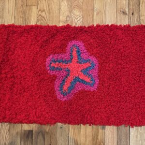 Red Star Handcrafted Doormat